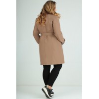 Плащ Милана М-238-1 Бежевый