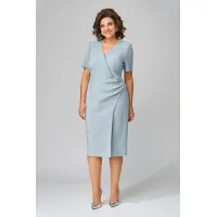 Платье Орхидея Люкс 1570 голубой