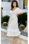 Платье Vittoria Queen 24383 диз. цветы жемчужный