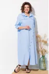 Платье Anastasia Mak 1330 голубой Платье Anastasia Mak 1330 голубой