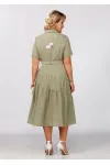 Платье Mira Fashion 5549-5 хаки