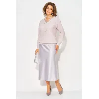 Юбка Лилиана 1494 Ю жемчужный/перламутр