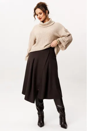 Юбка Лиона-Стиль 960 горький шоколад Юбка Лиона-Стиль 960 горький шоколад