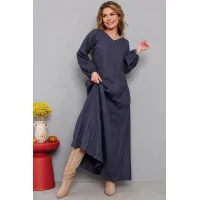 Платье Амулет 9925 графит 164