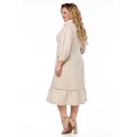 Платье Lakona 11655 бежевый