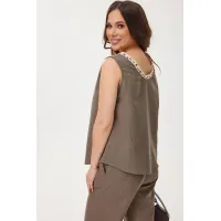 Блузка Mirolia 1261 Ореховый