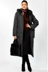 Пальто Lady Secret 8296 черный Пальто Lady Secret 8296 черный