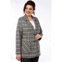 Пиджак Matini М4.1359/1 серый+клетка