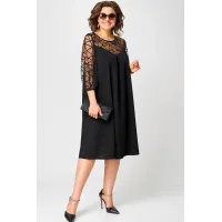 Платье Eva Grant 7279С черный