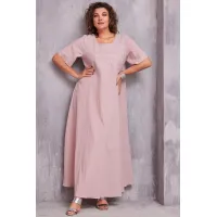 Платье Begimoda 1049 пыльная  роза
