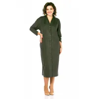 Платье Диамант 2109 хаки