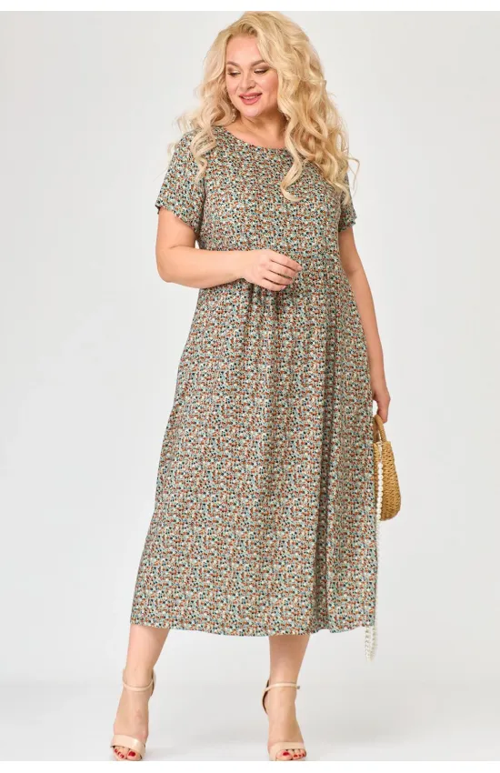 Платье Lady Three Stars 2486 бежевый