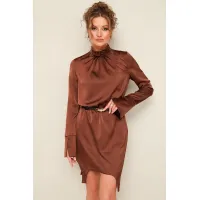 Платье Pur Pur 11-438 Коричневый