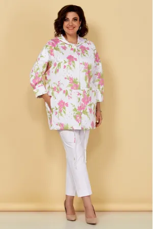 Пиджак Медея И К 2249 бело-розовый