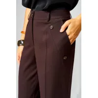Брюки Laikony L-942-2 шоколадный Брюки Laikony L-942-2 шоколадный