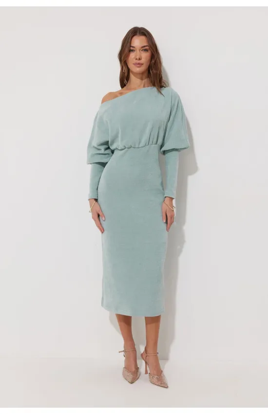 Платье Люше 4275 зеленый