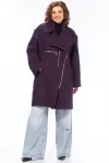 Пальто Celentano 2091 баклажанный