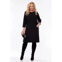 Платье Vilena Fashion 897 черный