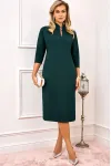 Платье Agatti 5828 изумрудный