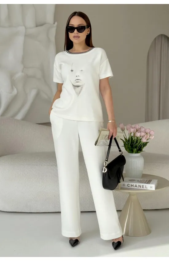 Брюки Rumoda 2253 белый