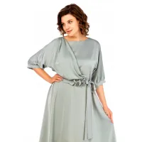 Платье Ольга Стиль С959 шалфей