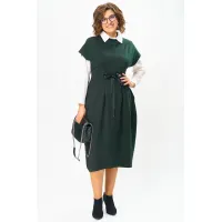 Платье Michel Chic 2176 тёмная хвоя new