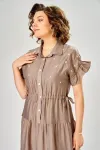 Платье Fita 5171 Купена кофейный