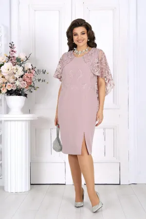 Платье Ninele 7508 Пудра