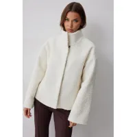 Пальто Люше 4229 молоко