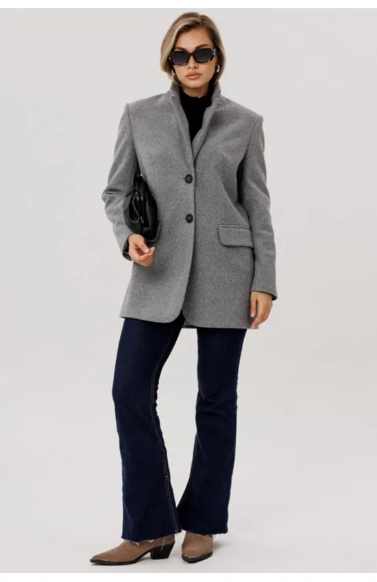 Пиджак Faufilure С591 Серый, бежевый