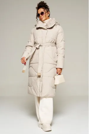Пальто Beautiful & Free 8012 кремовый