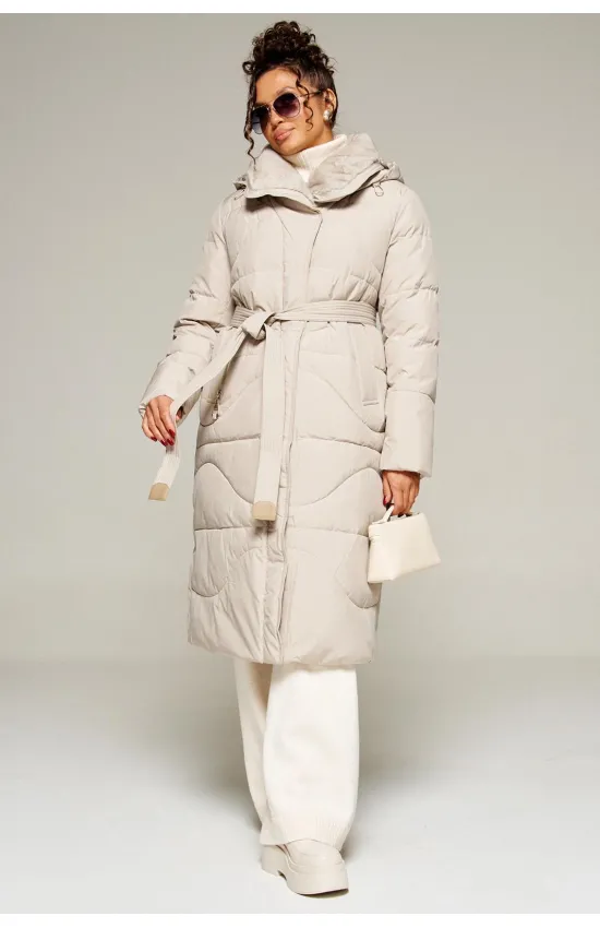 Пальто Beautiful & Free 8012 кремовый Пальто Beautiful & Free 8012 кремовый