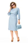 Платье Карина Делюкс М-1369 голубой