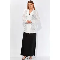 Пиджак Laikony 493-1 молочный