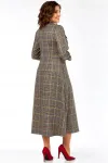 Платье Celentano 5077 серая клетка Платье Celentano 5077 серая клетка