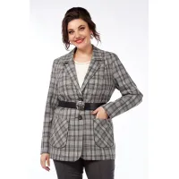 Пиджак Matini М4.1359/1 серый+клетка