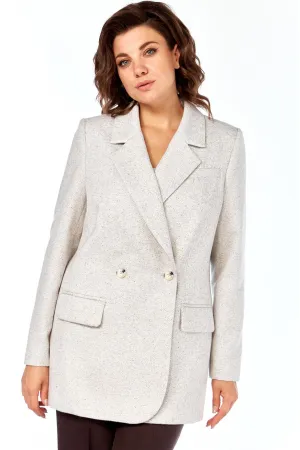 Пиджак Ольга Стиль С963 серый