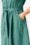 Платье Дали 5348А зелёный горох Платье Дали 5348А зелёный горох