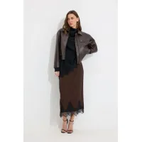 Куртка Люше 4298 коричневый