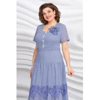 Платье Mira Fashion 5438-2 синий