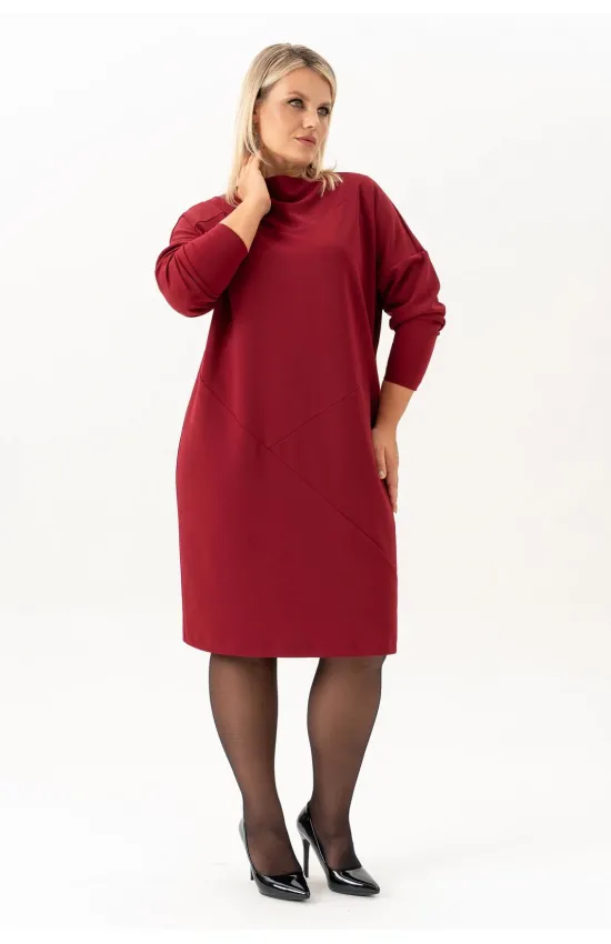 Платье Algranda 4095 Бордовый
