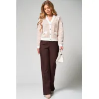 Брюки Laikony L-942-2 шоколадный Брюки Laikony L-942-2 шоколадный