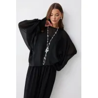 Блузка Люше 4243 черный