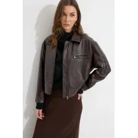 Куртка Люше 4298 коричневый