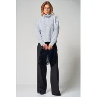 Кофта Laikony L-001-1 клетка графит Кофта Laikony L-001-1 клетка графит