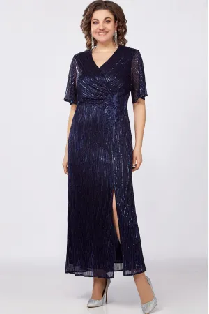 Платье Mira Fashion 5394 темно-синий