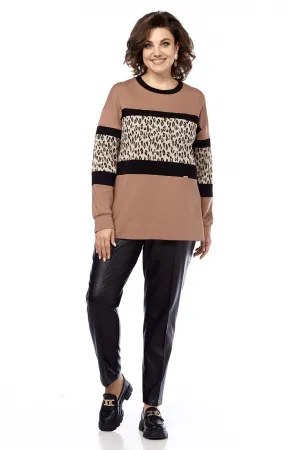 Туники Jurimex 3219 коричневый+черный+беж