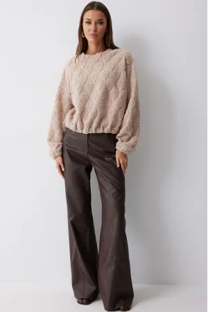 Кофта Люше 4226 капучино