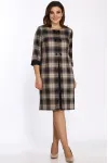 Платье Lady Style Classic 1758/8 Черный с бежевым