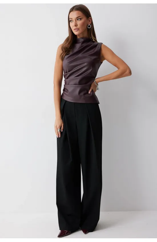 Блузка Люше 4239 бордо